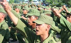 Cuban Military Service: a school for building character